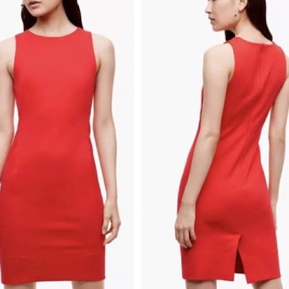 Aritzia Babaton Coral Dress - Picture 1 of 2